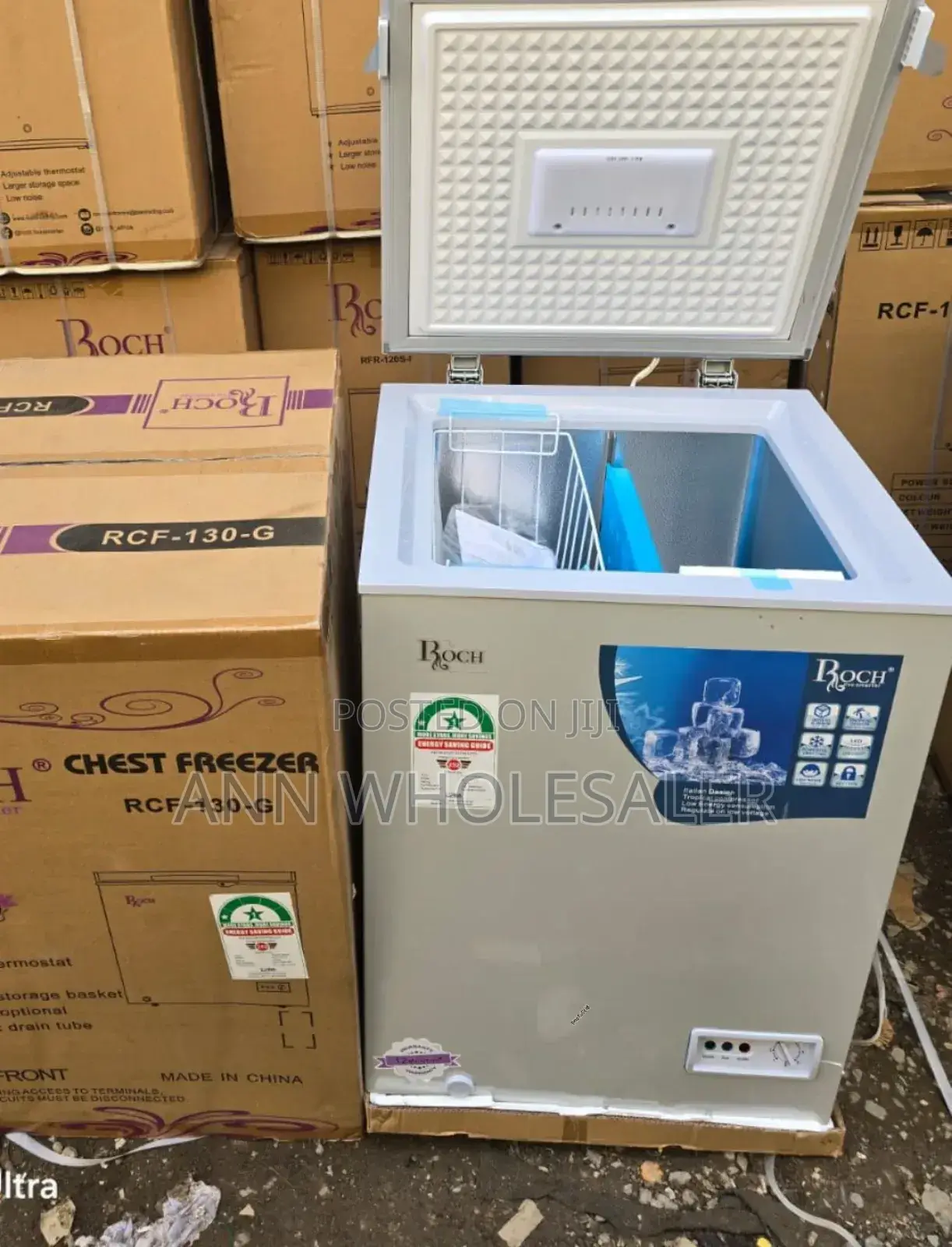 Silver Roch RCF-130-G Chest Freezer R/Cf-1