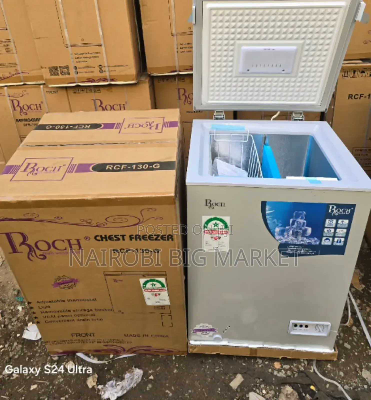Silver Roch RCF-130 Chest Freezer R/Cf-1