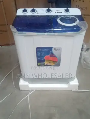 Roch RWM Semi-Automatic Washing Machine 10kgs White R/M
