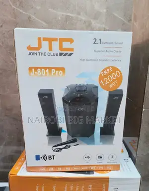 JTC Mtungi 2.1ch Hometheatre-Bt/Fm/Usb System Mt/F