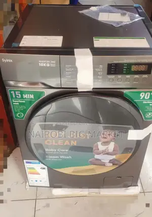 Syinix 10kgs Front Load Washing Machine S/Nl