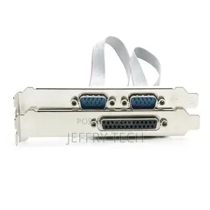 2 Ports Rs-232 Serial Port Com Db25 Printer Parallel Port Lp