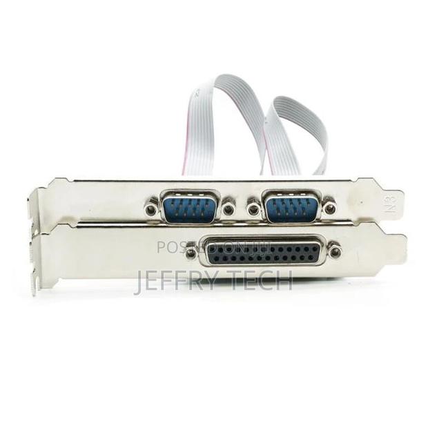 2 Ports Rs-232 Serial Port Com Db25 Printer Parallel Port Lp - thumbnail 3