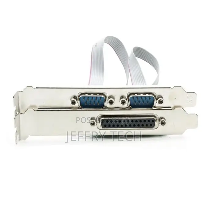 2 Ports Rs-232 Serial Port Com Db25 Printer Parallel Port Lp