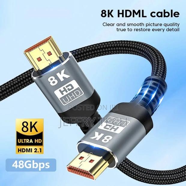 HDMI 2.1 Cable Ultra High-Speed /60hz /120hz Adapter For