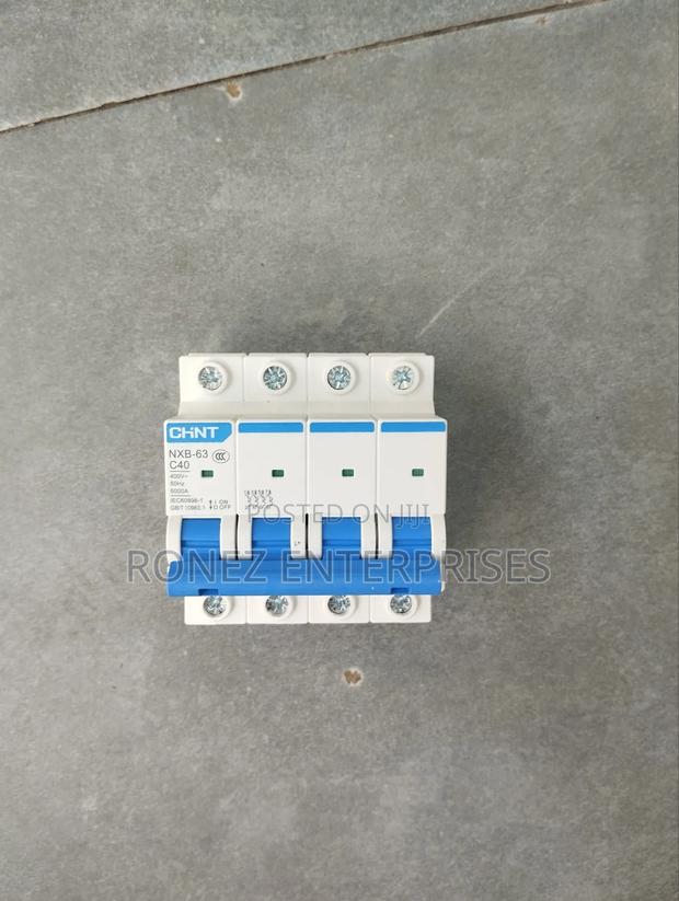 MCB 4 Pole 40 Amps - thumbnail 2