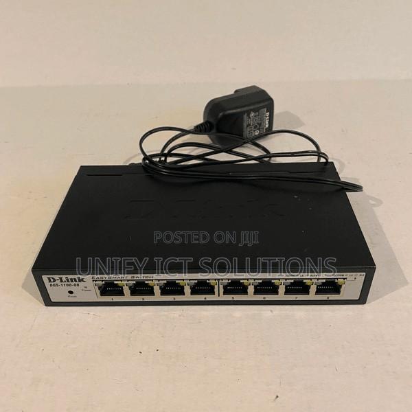D-Link DGS-1100-08P 8 Port Gigabit Poe Smart Switch - main view