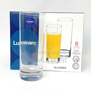 *Set of 6 Luminarc(Islande) Glasses 