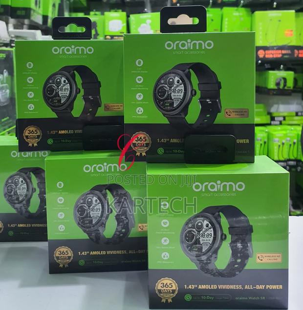 Oraimo Watch 5R OSW-820 1.43'' *Amoled* IP68 Smart Watch - main view