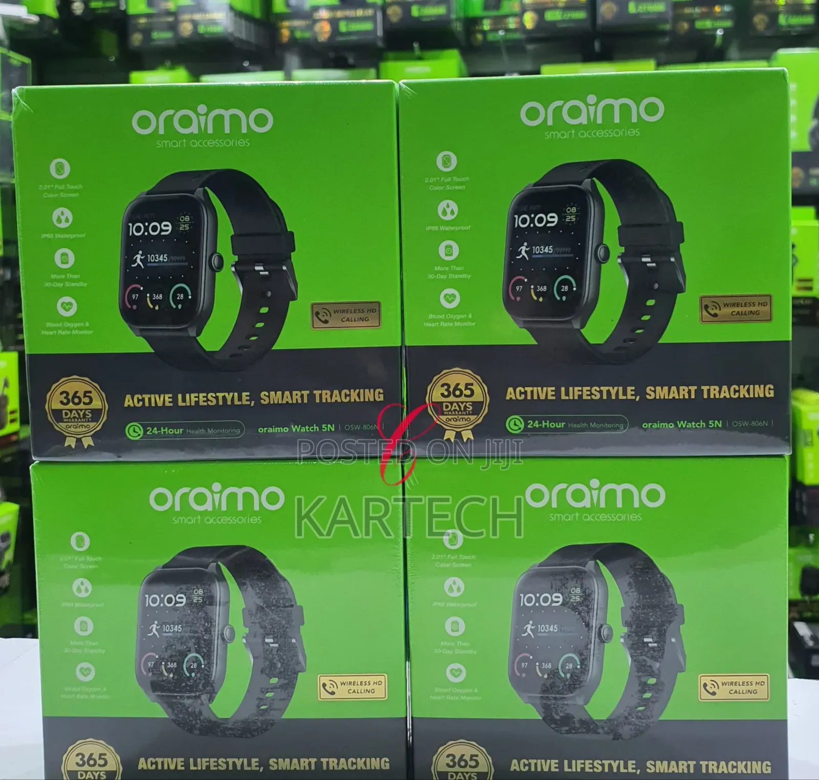 Oraimo Watch 5N 2.01'' TFT Smart Watch