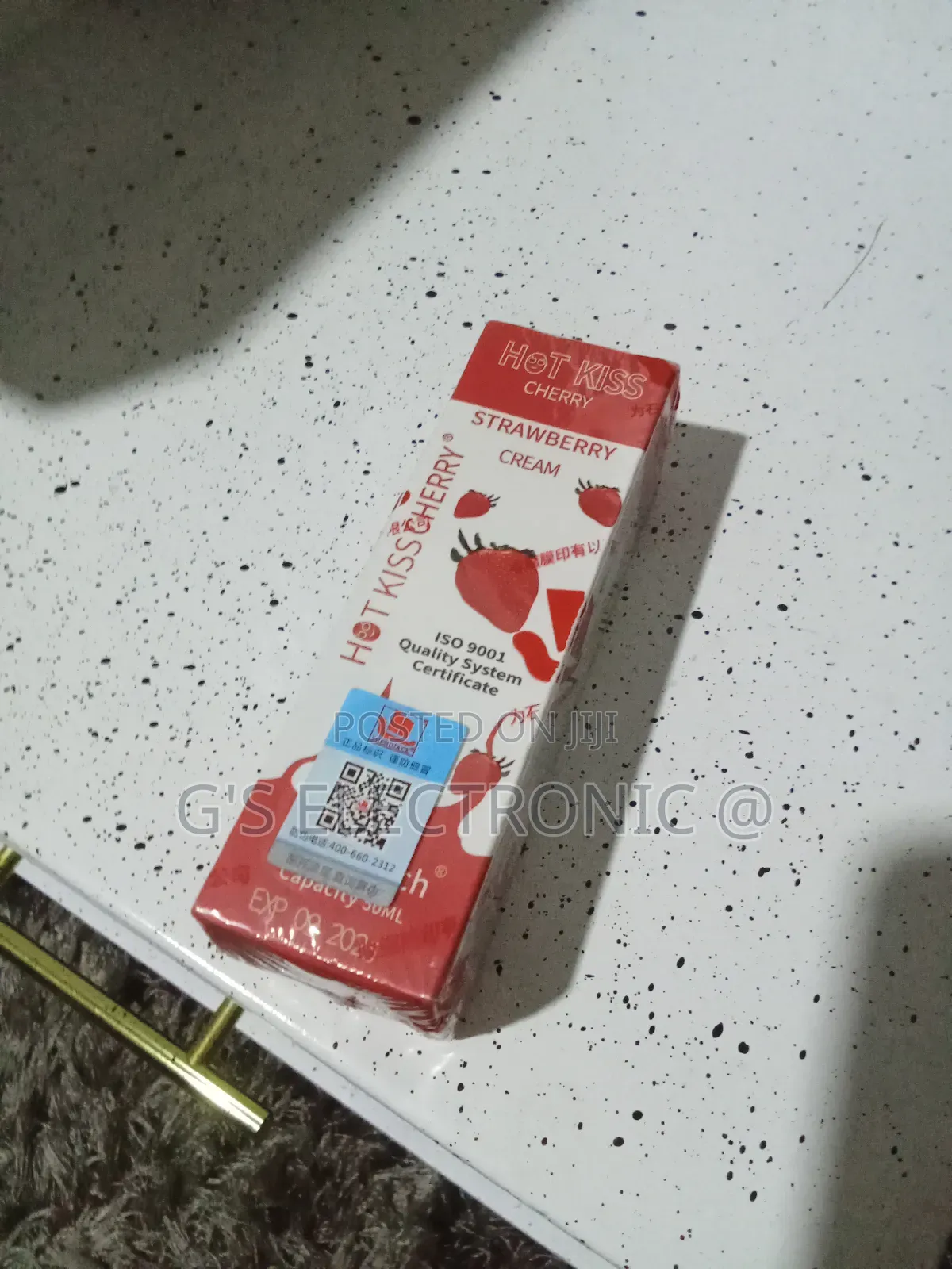 Hot Kiss Cherry Lubricant Cream