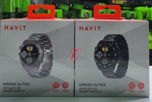 Havit M9030 Ultra AMOLED Wireless Charging Smart Watch - thumbnail 2