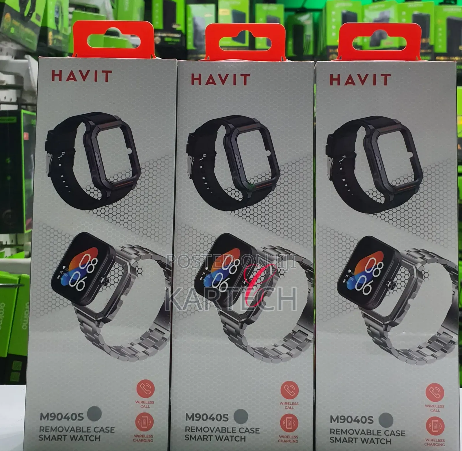 Havit M9040S Wireless Charging Smart Watch