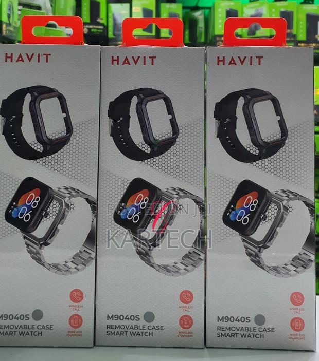 Havit M9040S Wireless Charge Smart Watch With Removable Case - thumbnail 3