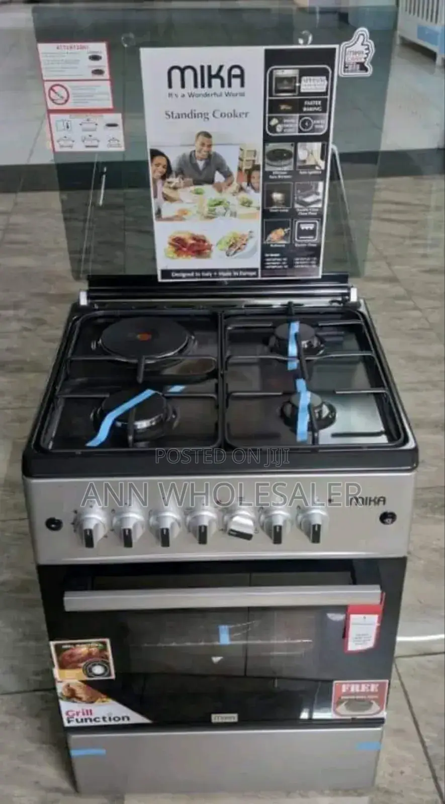 Mika 60 by 60 Standing Cooker