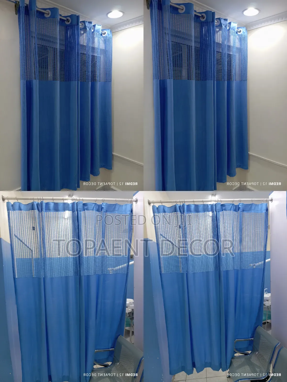 Antimicrobial Hospital Curtains for Hospital Wards Partition