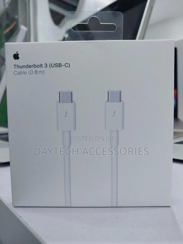 Genuine Apple Thunderbolt 3 Usb‐C Cable 0.8m for iPad Pro - thumbnail 2