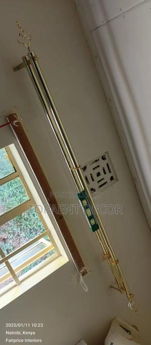 Professional Curtain Rod Installation Fee Oer Window - main view