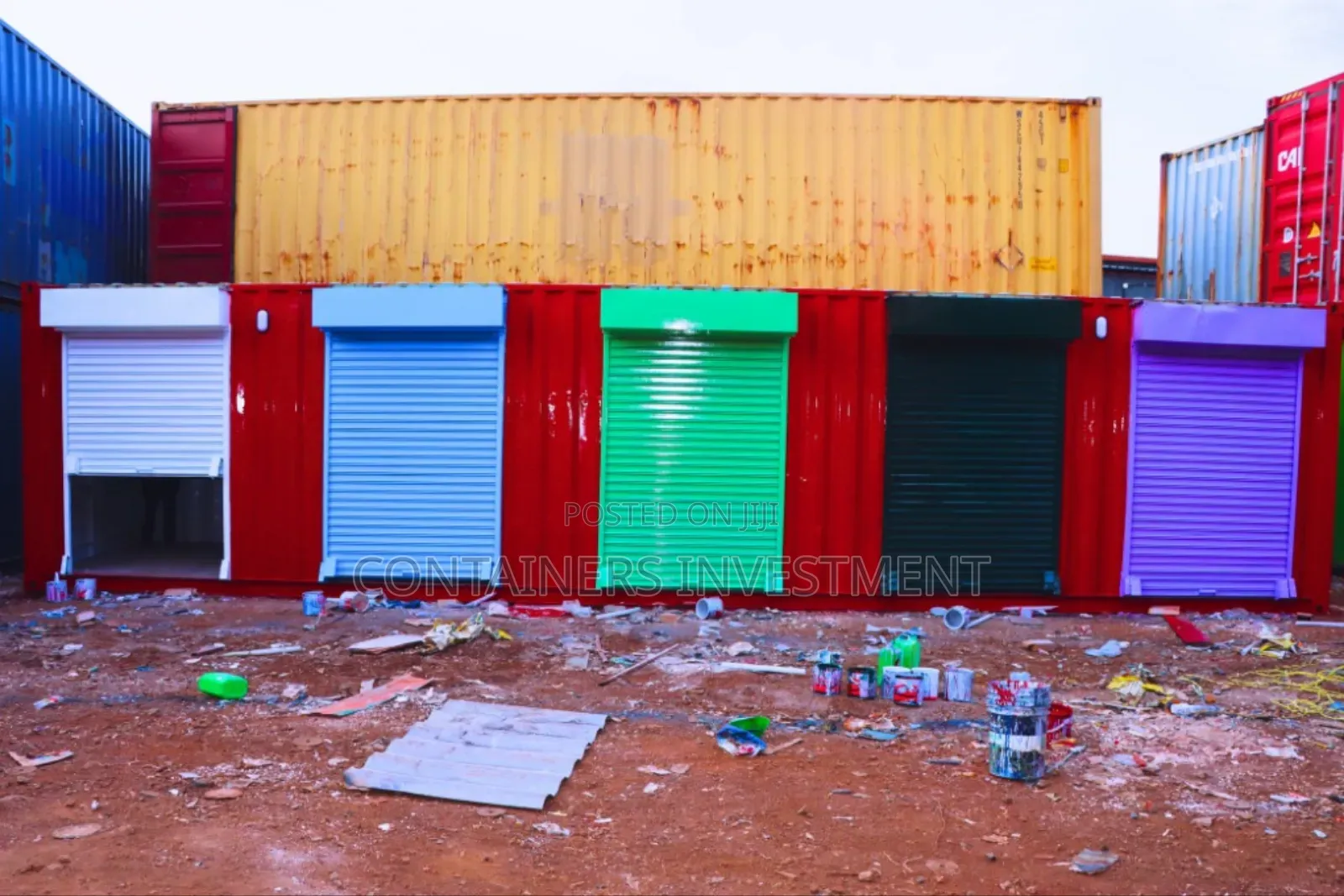40ft Container Stalls Available for Sale- Delivered to Siaya