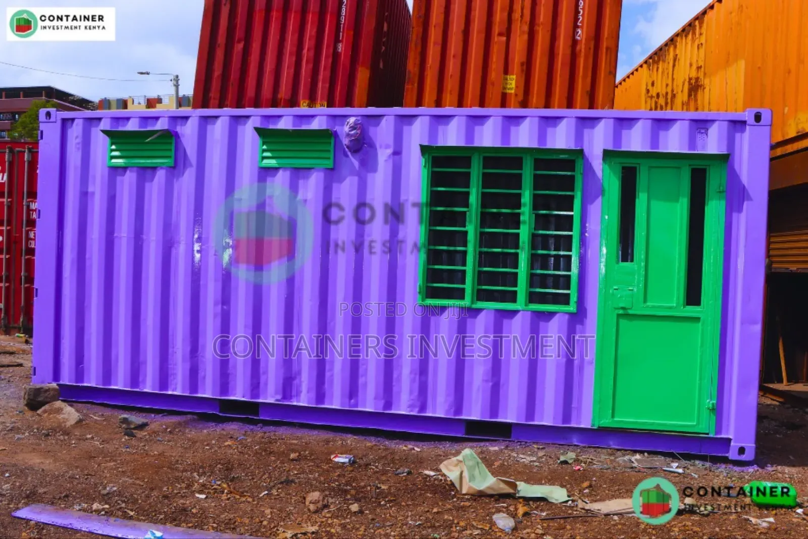 20ft Container With Simple Modifications- We Can Deliver,
