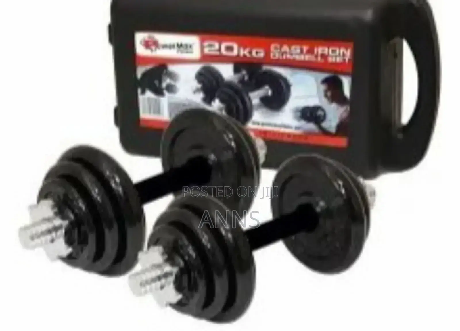 Dumbells 20kgs Chrome