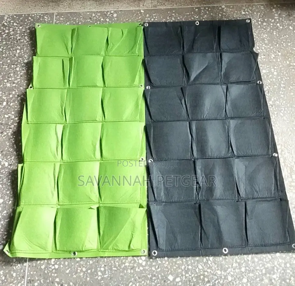 Planting Bag Wall Hanging Planter Plant Pockets With Trellis
