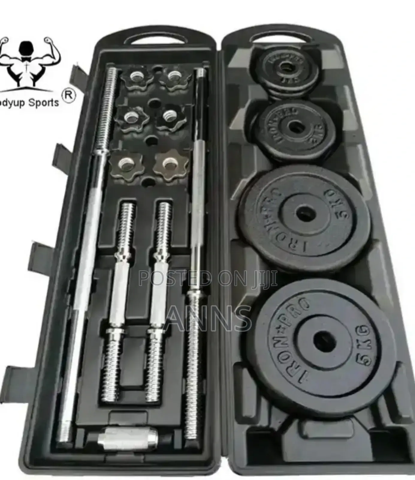 York 50kgs Adjustable Workout Dumbells
