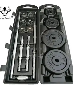 York 50kgs Adjustable Workout Dumbells