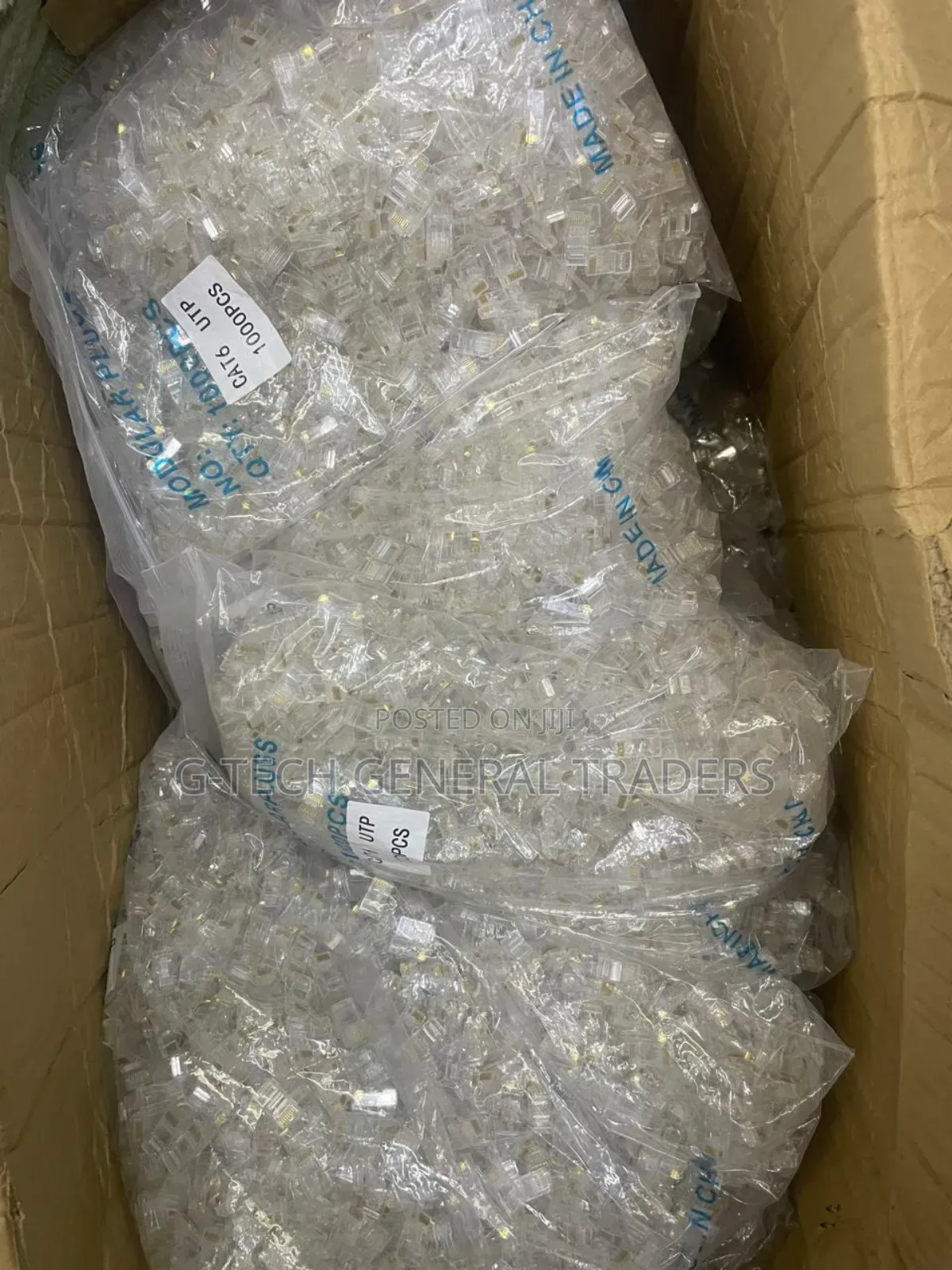 1000 Pack Metal Shielded CAT6 Rj45 Cables