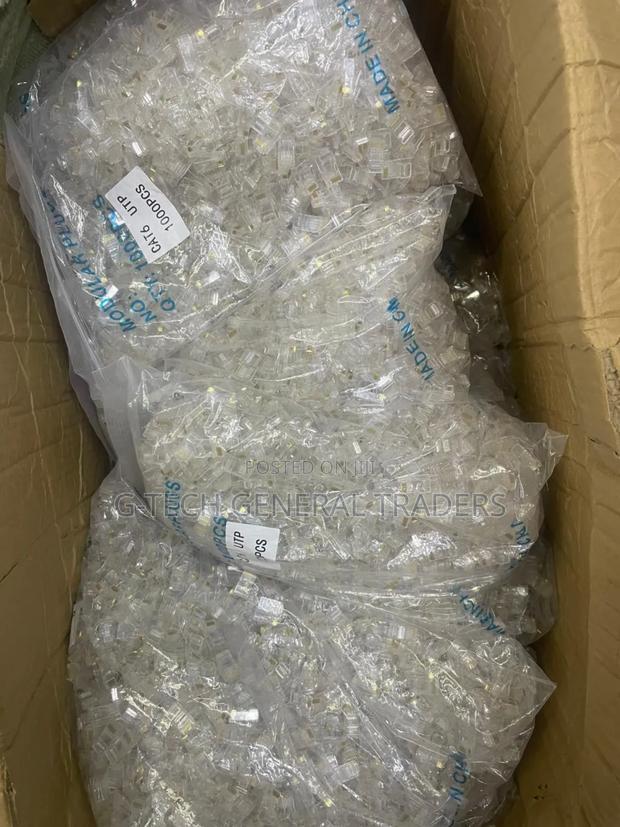 1000 Pack Metal Shielded CAT6 Rj45 Cables - main view