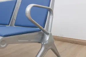 Reception Benches; 3-Link Heavy-Duty Office Waiting Chair