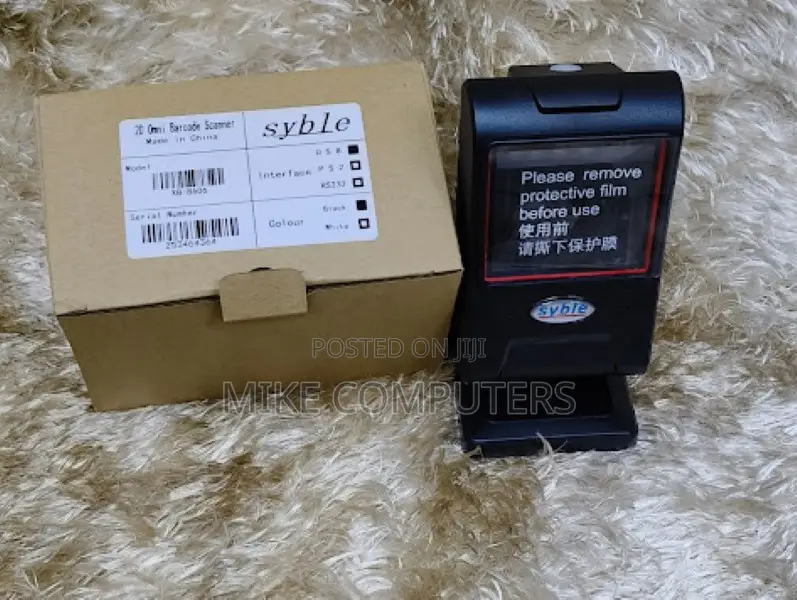 Affordable Table Mount Scanner Syble Bar Code XB 8607