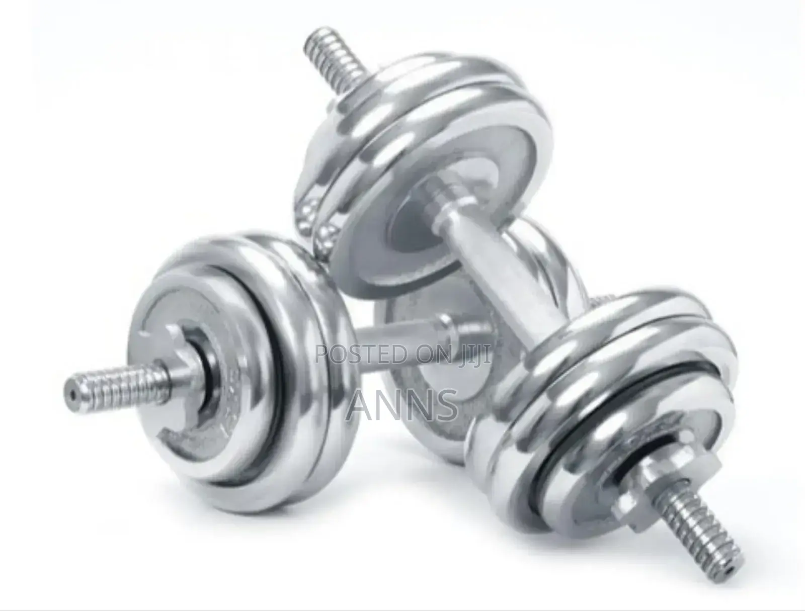 10kgs Chrome Adjustable Dumbells