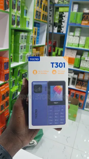 New Tecno T301 Black