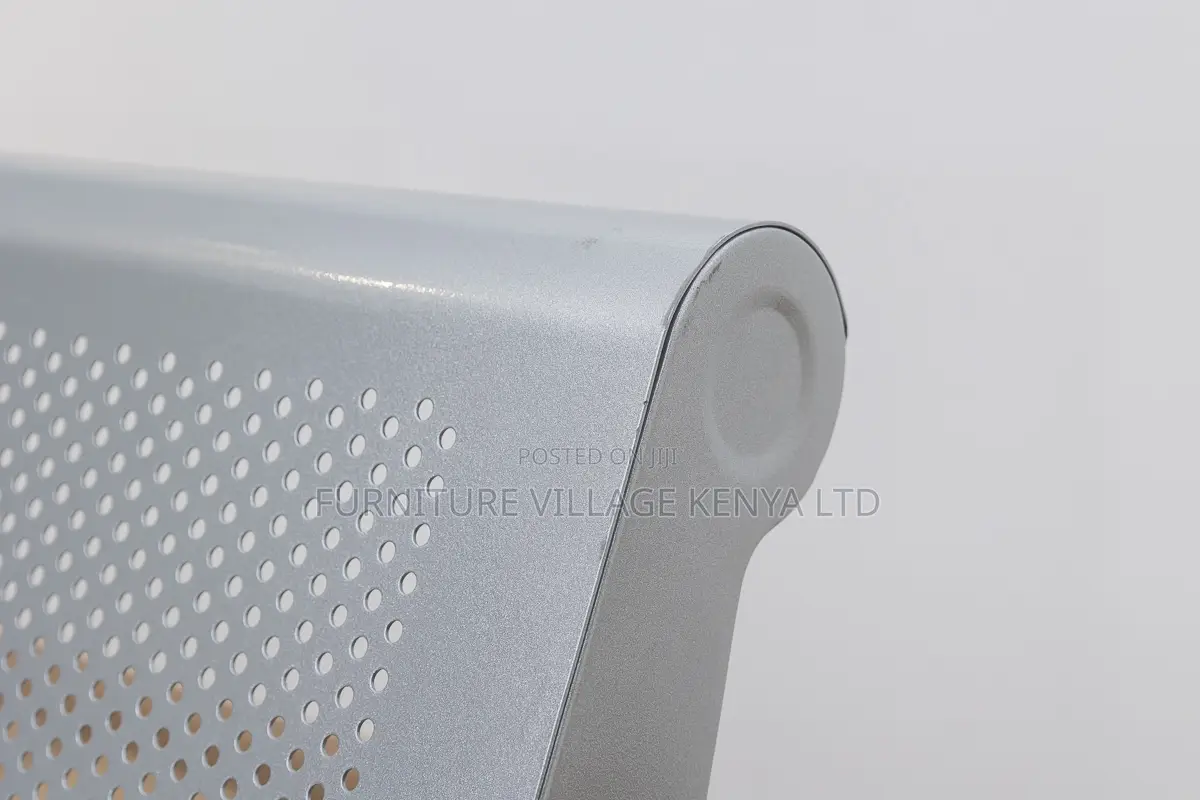 Guest Chairs; 3-Link Non-Padded Office Reception Bench