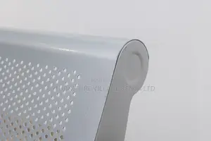 Guest Chairs; 3-Link Non-Padded Office Reception Bench
