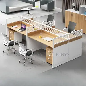 Workstations:4 -Way Modular Imported Modern Workstation