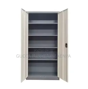 Cabinets:2-Door Storage Cupboard Metal File Cabinet