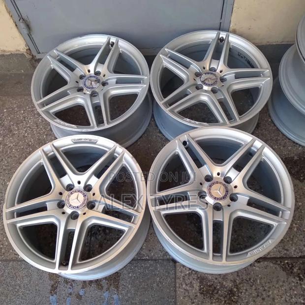 Size 18 Inches Mercedes Benz Legit Staggered Rims Set