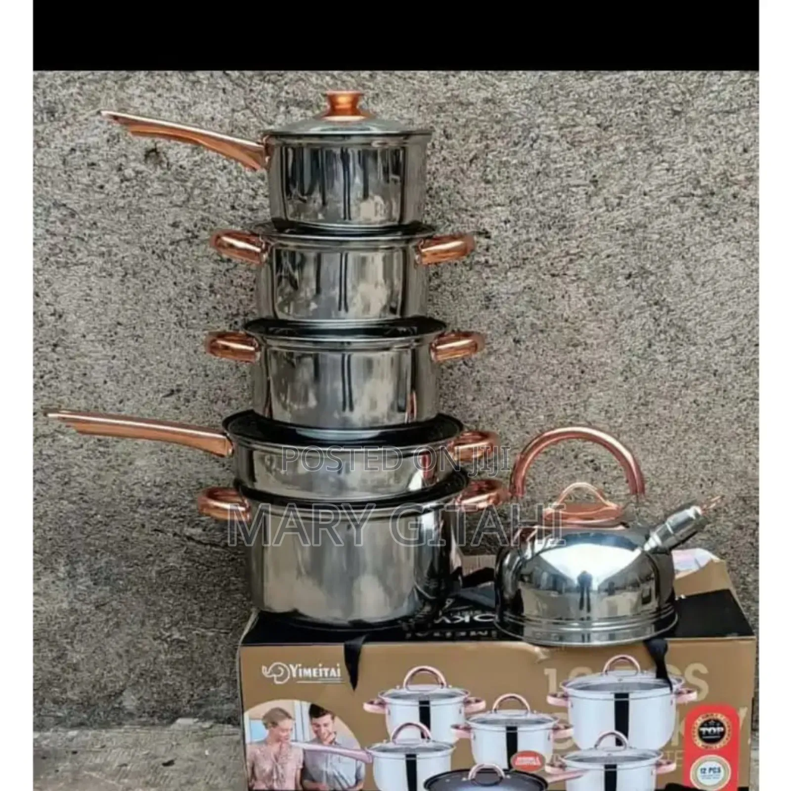 * Heavy Yimeittal Cookware 12pcs