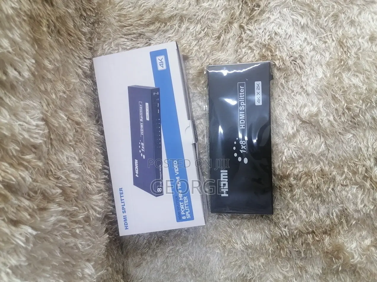 1in 8 HDMI Video Splitter