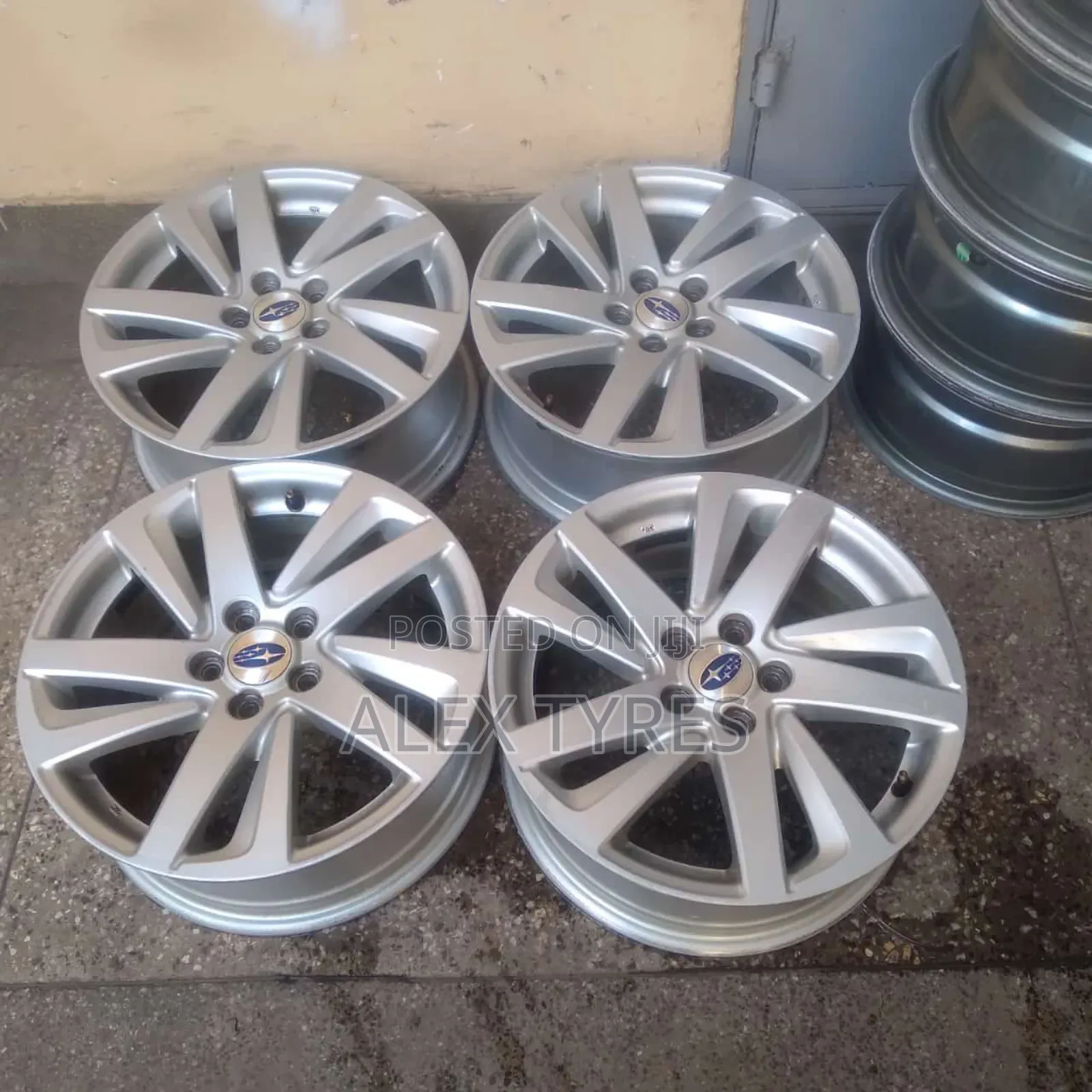 Size 16 Inches Subaru Legit Rims Set