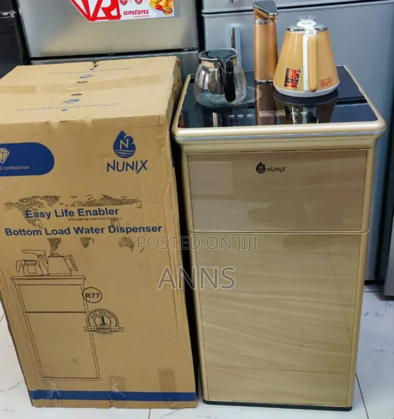 Nunix R-77 Bottom Dispenser- Golden