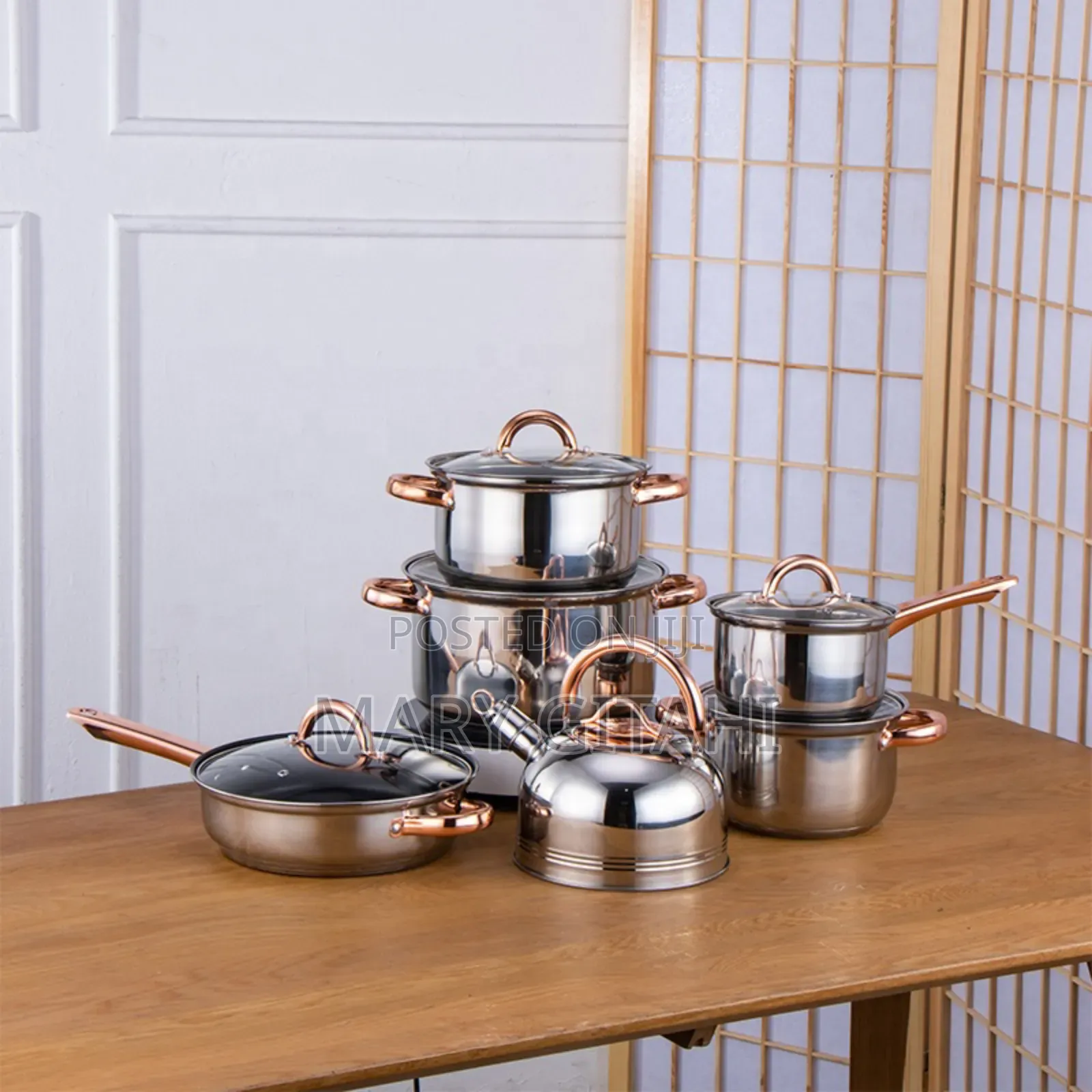 * Top Quality 12pc Yimeittal Cookware