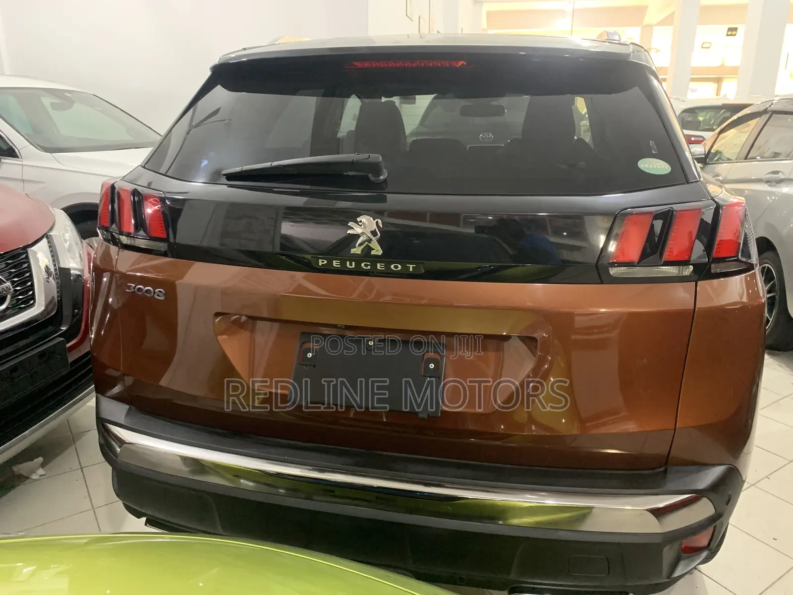 Peugeot 3008 2017 Burgundy