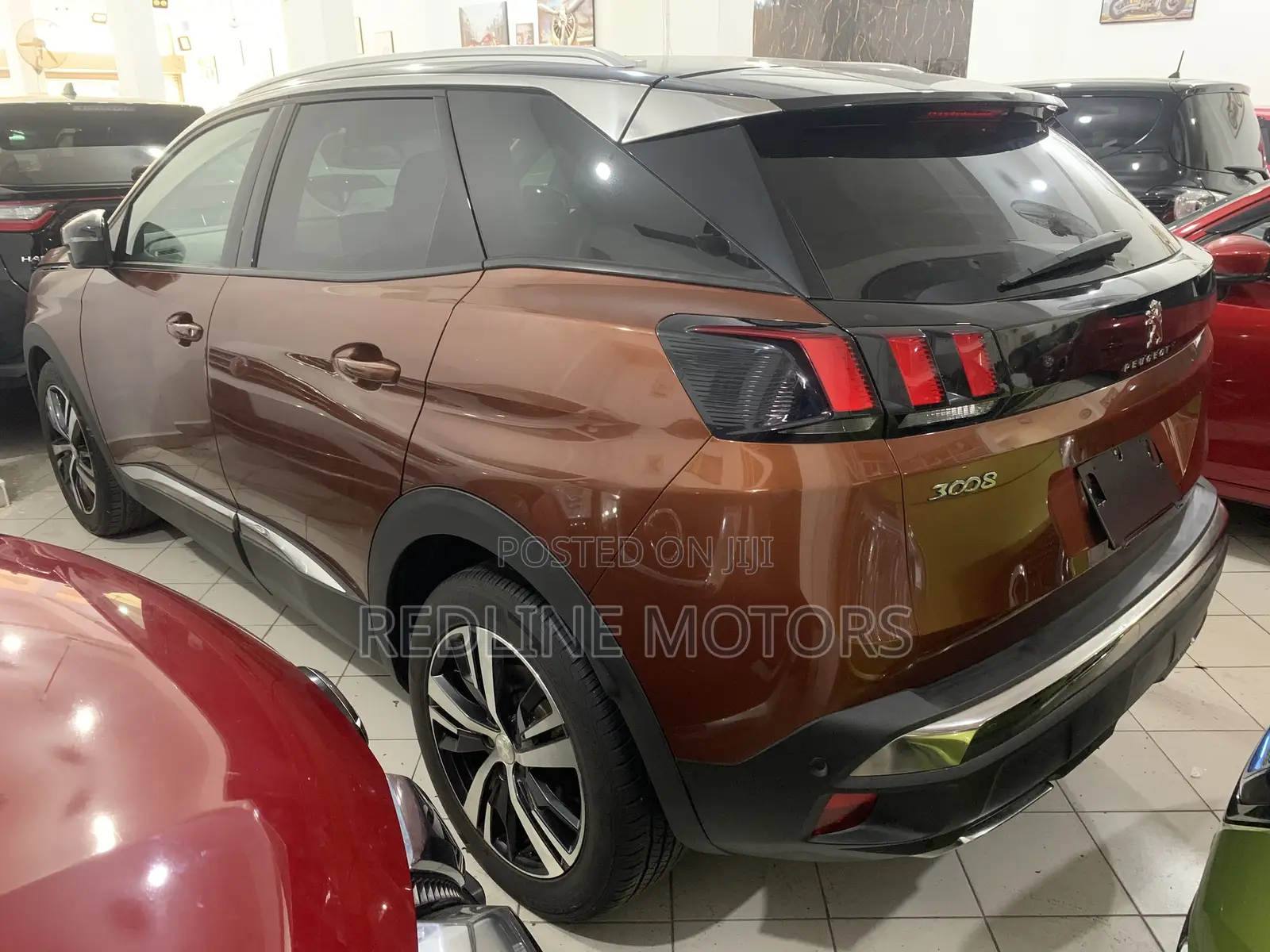 Peugeot 3008 2017 Burgundy