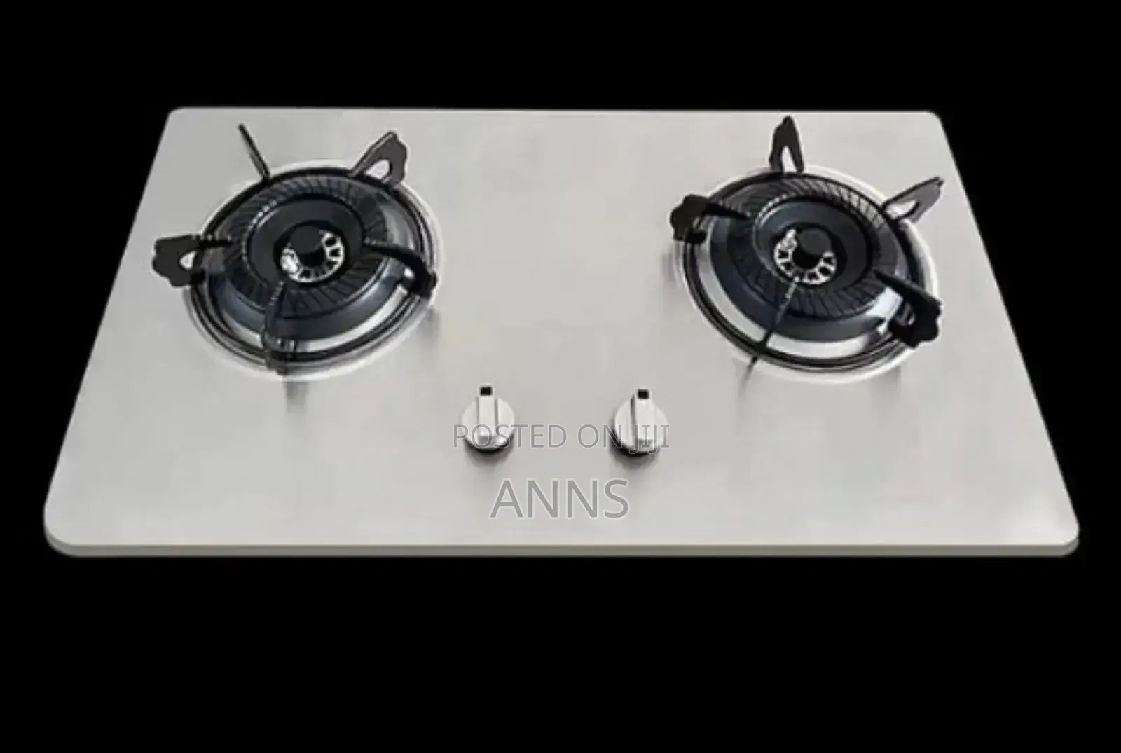 Amaze Staineless Steel Inbuilt Double Burner