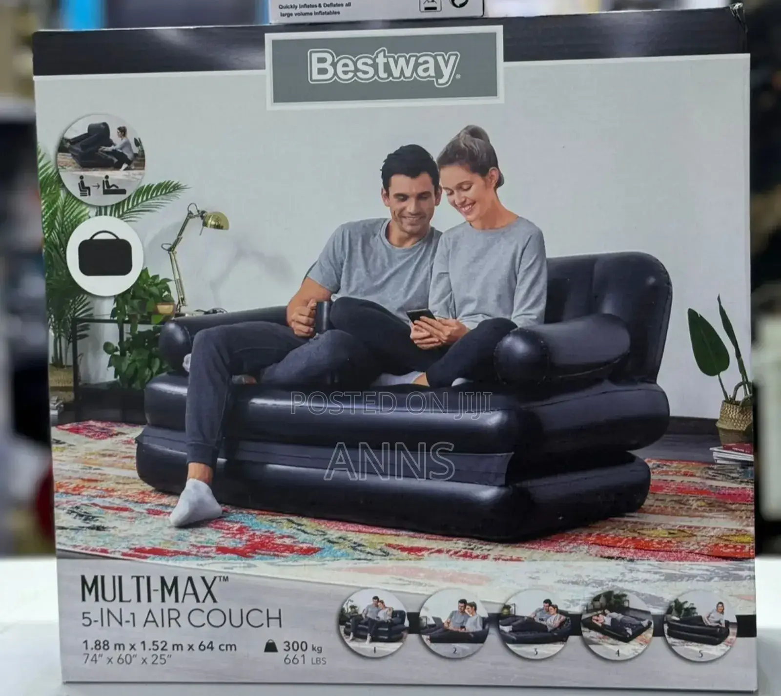 5 in 1 Inflatable Sofa Bed