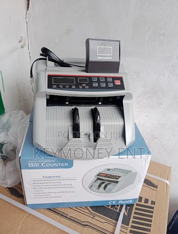 Automatic Money/Bill Counter With Fake Detection UV Rays - main view