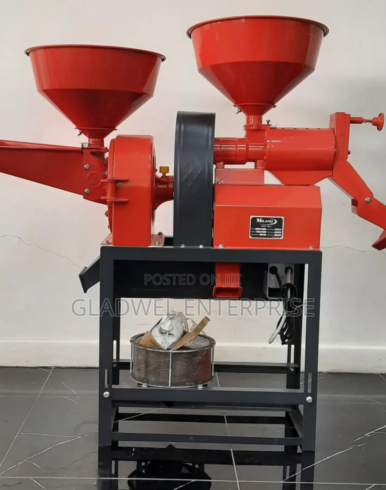 Milano Rice Miller Capacity 150kg/Hr